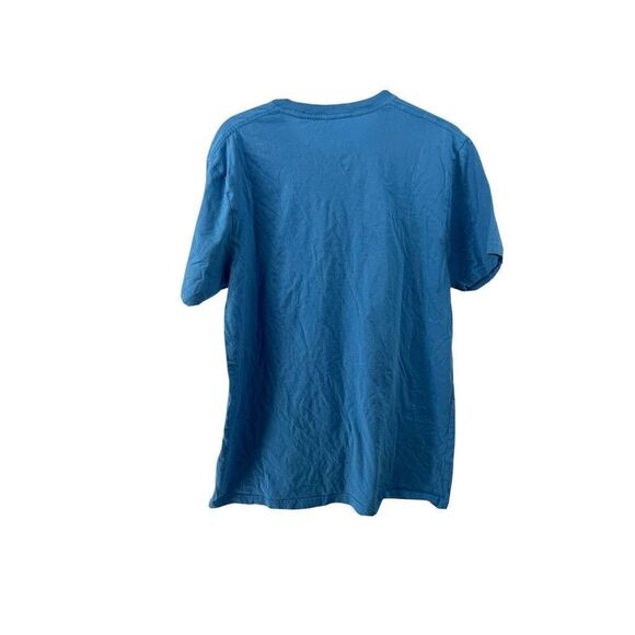 Columbia PFG T-Shirt Mens Size L Blue Short Sleeve Fishing Trout Crewneck Casual - Picture 3 of 5